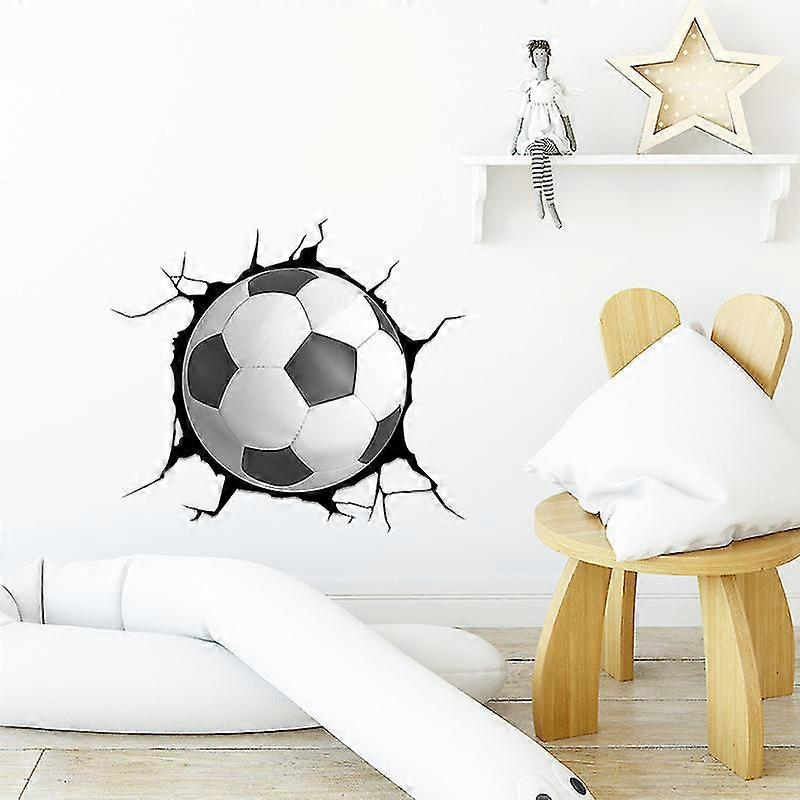 2pcs αυτοκόλλητα τοίχων ποδοσφαίρου 33cmx29cm, ταπετσαρία διακόσμησης σπιτιών