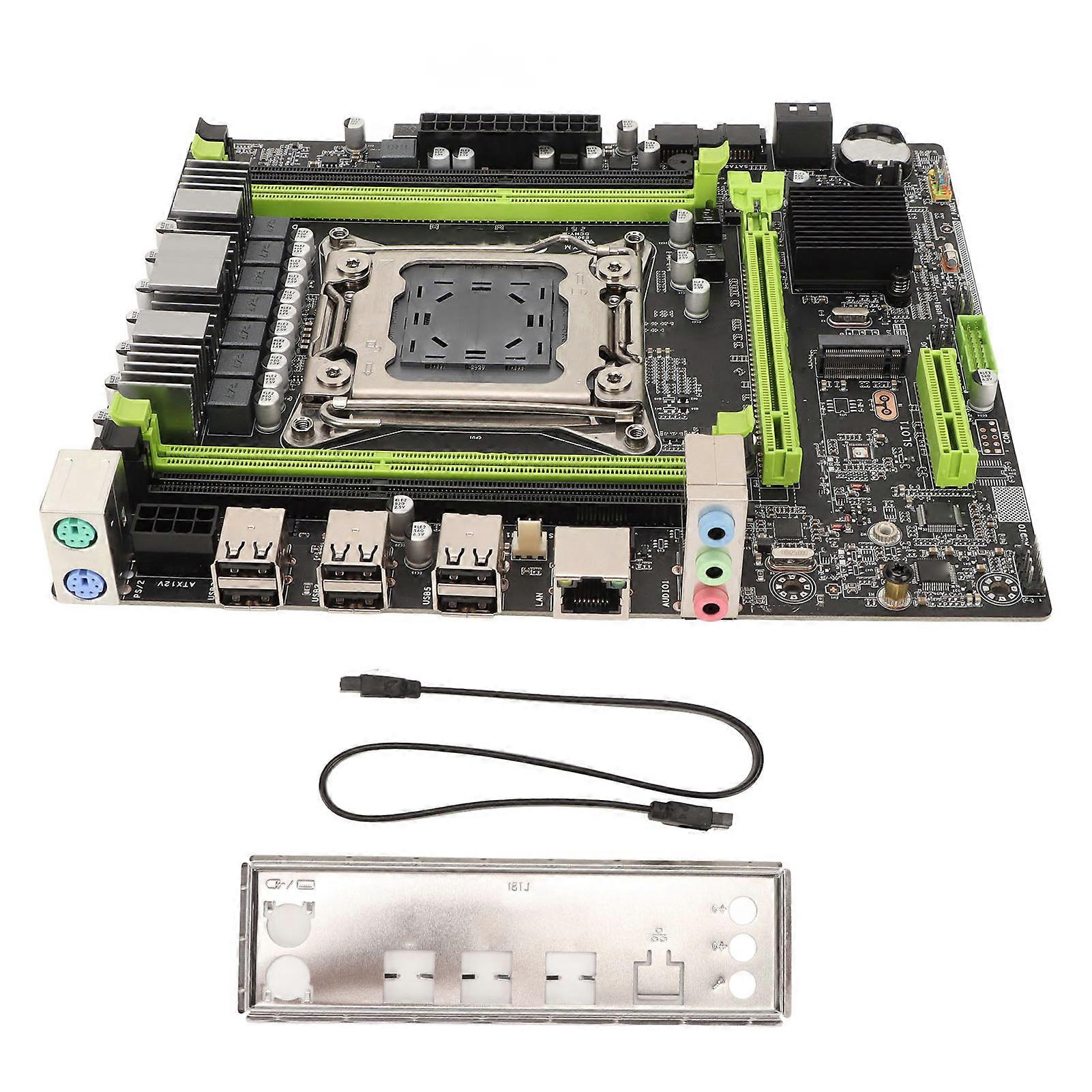X79 F1 Motherboard Unterstützung LGA 2011 Pin DDR3 4 Kanal Design M. 2 Schnittstelle M ATX Gaming Motherboards