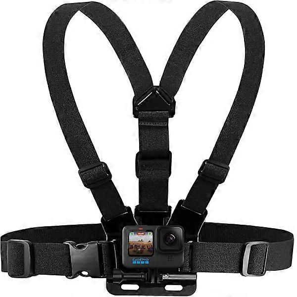 Belt system for chest strap holder Chest mount Compatible with GoPro Hero 11