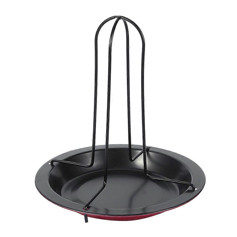 Non stick Vertical Chicken Cooking Grill Rack With Pan Roasting BBQ ...