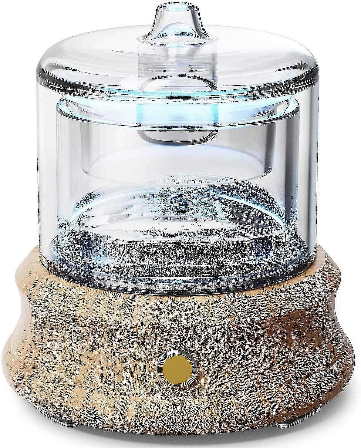 Sajy Multicolor Glass Essential Oil Diffuser With Automatic Shut-off Function Mode, Suitable For Hom