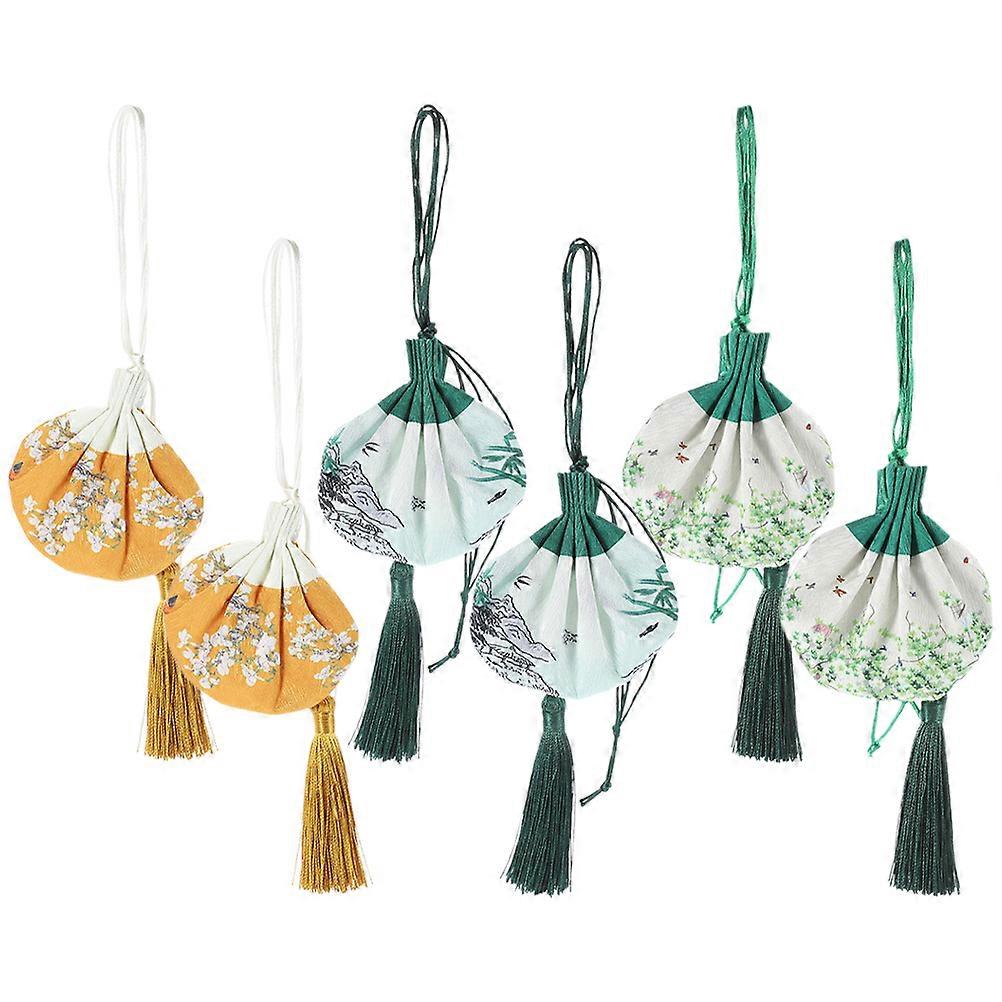 6pcs Empty Sachet Bags Multi-functional Fragrance Sachets Pouch Candy Sachet Pouch Gift Pouch