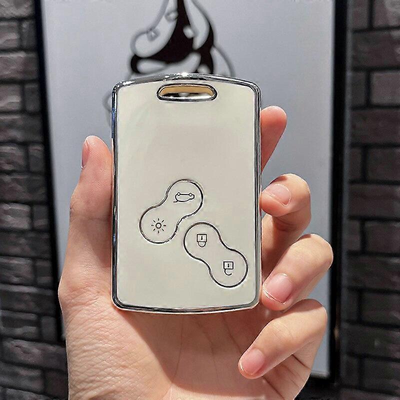 4 Button TPU Car Key Case Cover Shell Fob for Renault Duster Captur Clio Logan Megane Koleos Scenic Nema Fluence Zoe Accessories