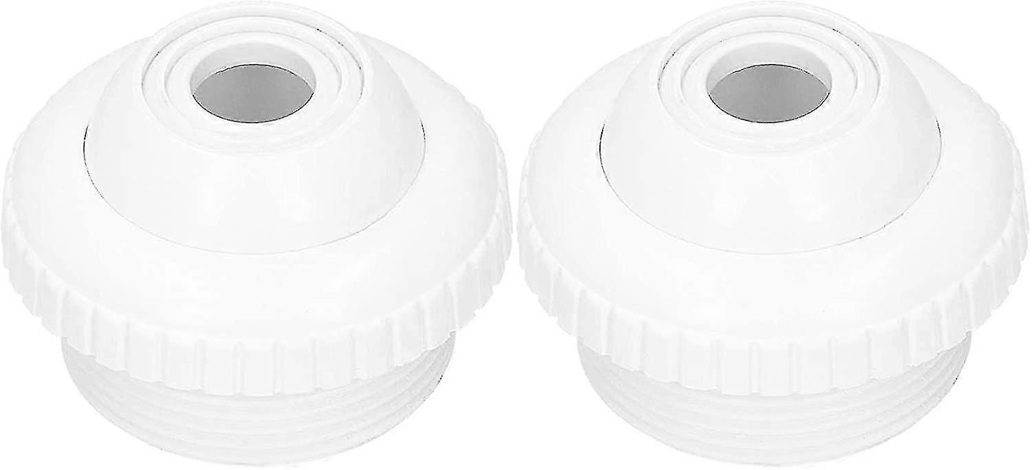 Tomotato Swimming Pool Return Jet 1.5 Inch Opening Return Jet Fitting With 1.5 Inch Male Thread Pool Spa Opening Jet Nozzles For Inground Poolswhite2p