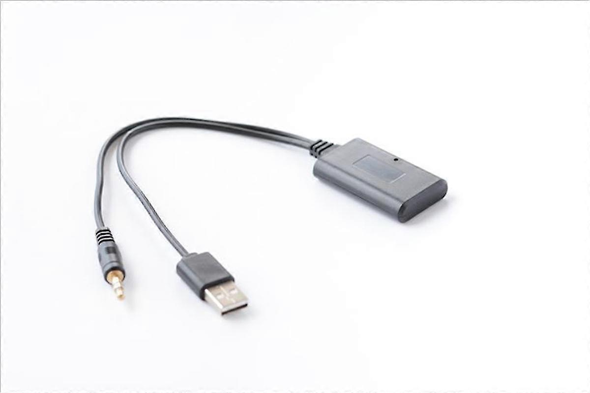 Bil AUX-adapter Bluetooth-kompatibel lydmottaker HIFI lydkvalitetsmottaker