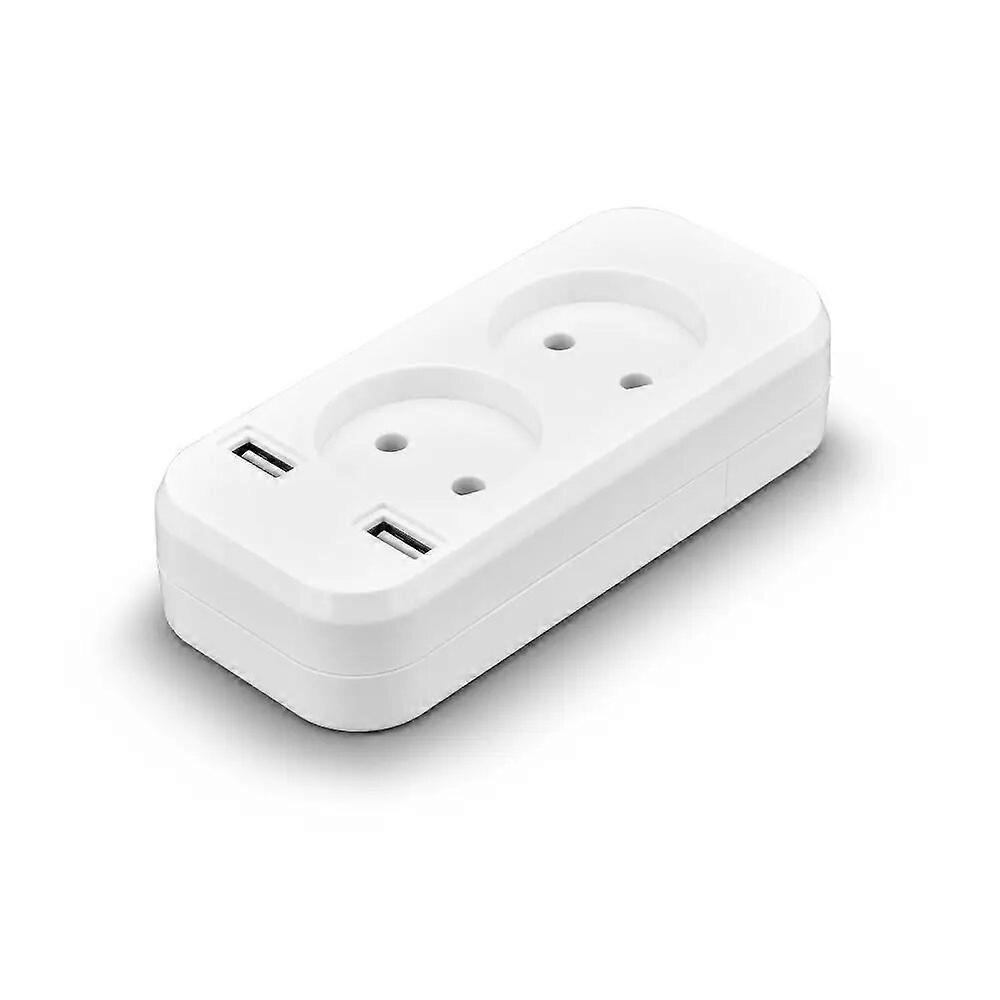 Home Plug Charging Port Dual USB Power Socket Electrical Socket Plug Converter