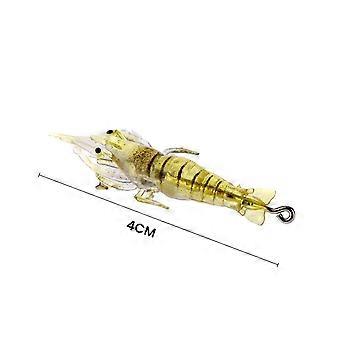 Leurres De Pêche Crevette – Lot De 3 Ou 7 – Appâts Artificiels Pour Mer
