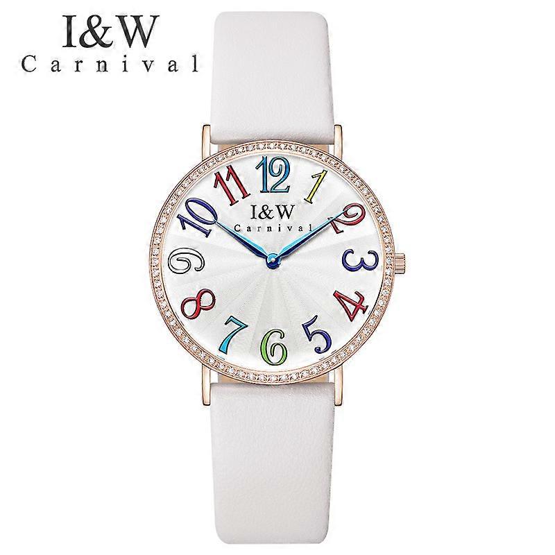 College style student ladies watch quartz watch waterproof