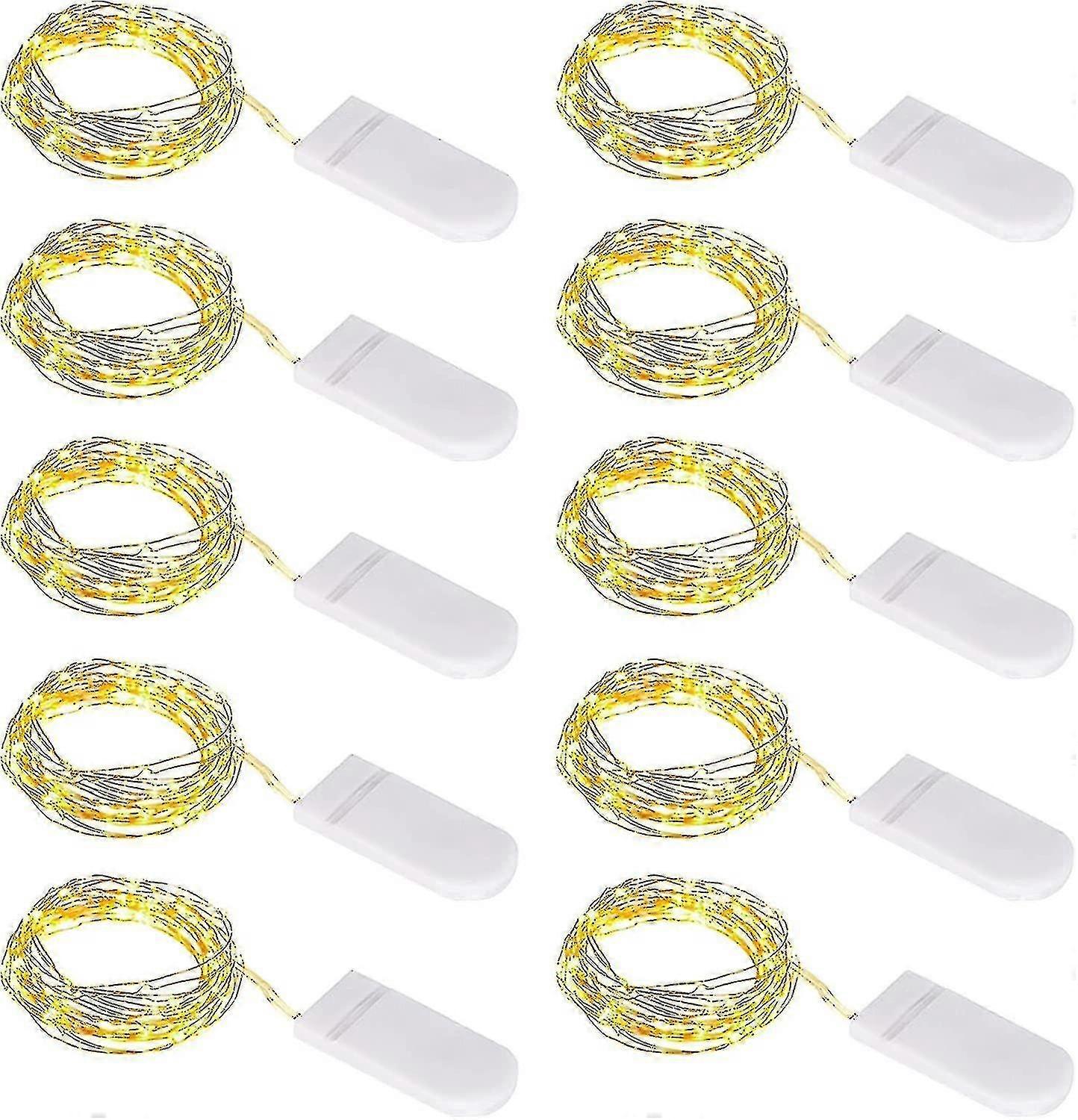 10 Pcs Led String S , String S S With , 1m 10 Micro