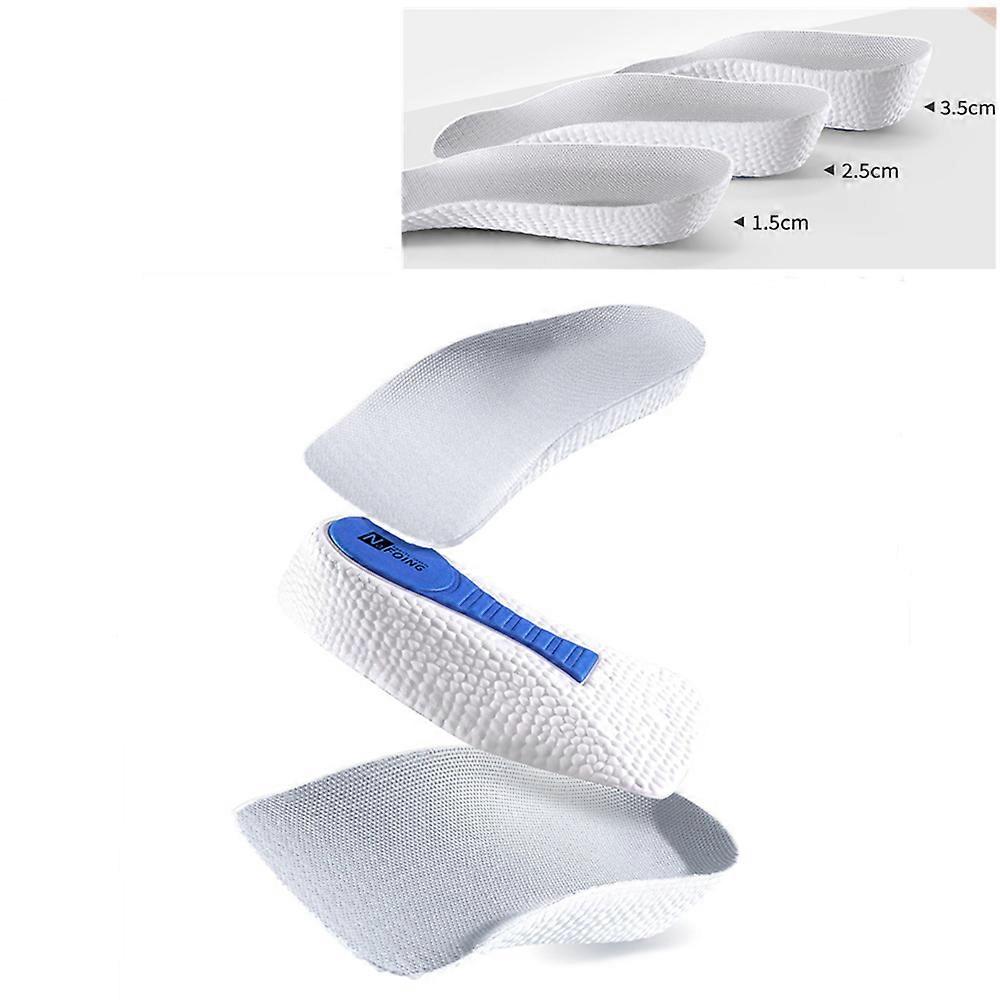 ارتفاع زيادة النعال الرجال النساء الأحذية مسطحة أقدام قوس دعم العظام