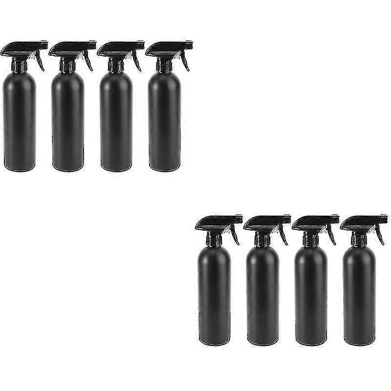 12 Pcs 500ml Plastic Empty Spray Bottles Portable Automobile Supplies Creative Round Shoulder Bottles Greasy Dirt Spray Container Refillable Spray Bo