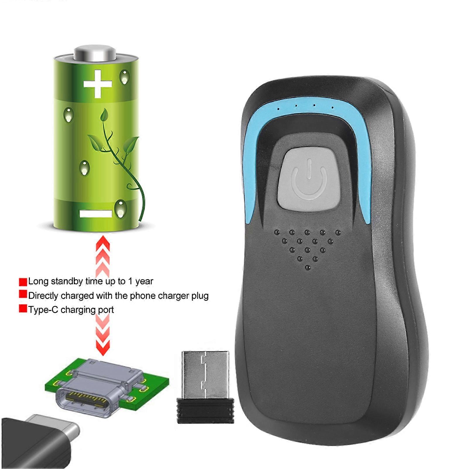 Bluetooth RFID Card Reader Wireless Code Scanner with 5 Cards Black ID 125Khz