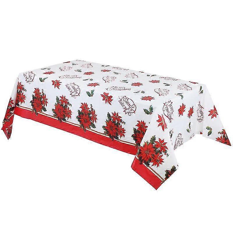 Disposable Christmas Tablecloth, Rectangular Cartoon Christmas