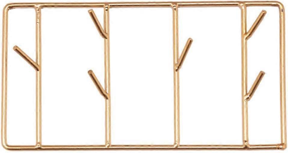 1 Pcs Towel Hook,golden,13.5*25.5cm