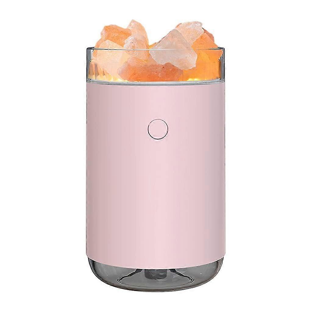 260ml Essential Oil Diffuser, Himalayan Salt Lamp Diffuser With Colorful Led Lights, Cool Mist Humidifier