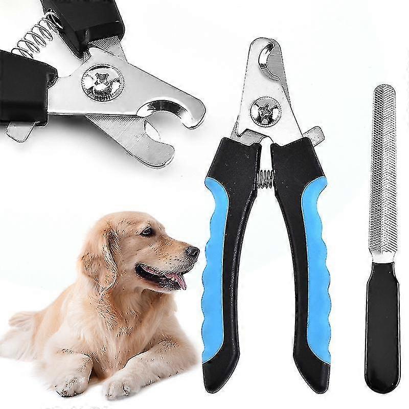 Anti-Rust Durable Pet Nail Clippers With File