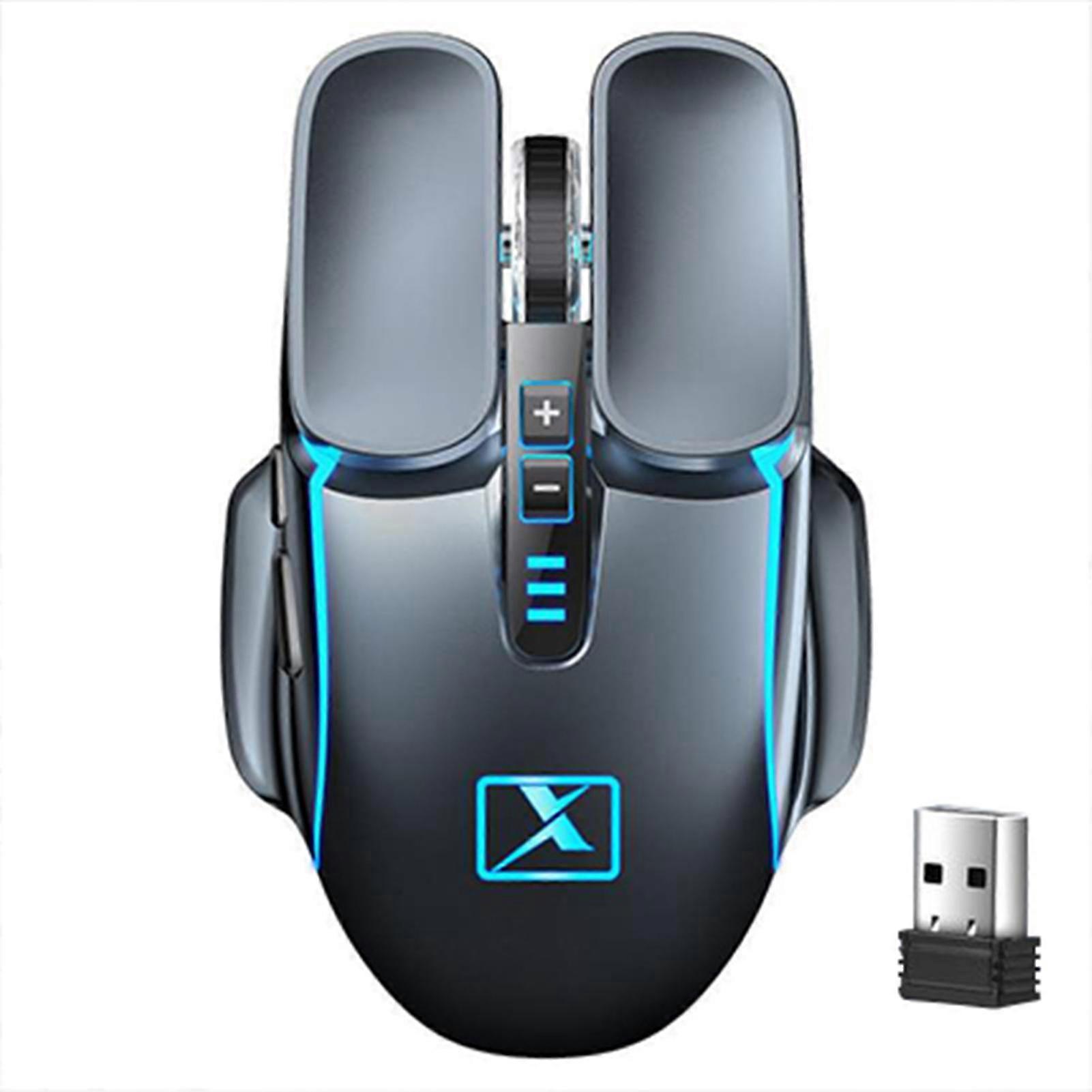 M215 6 Buttons 2.4ghz Wireless Rechargeable Mechanical Mouse Computer Accessory