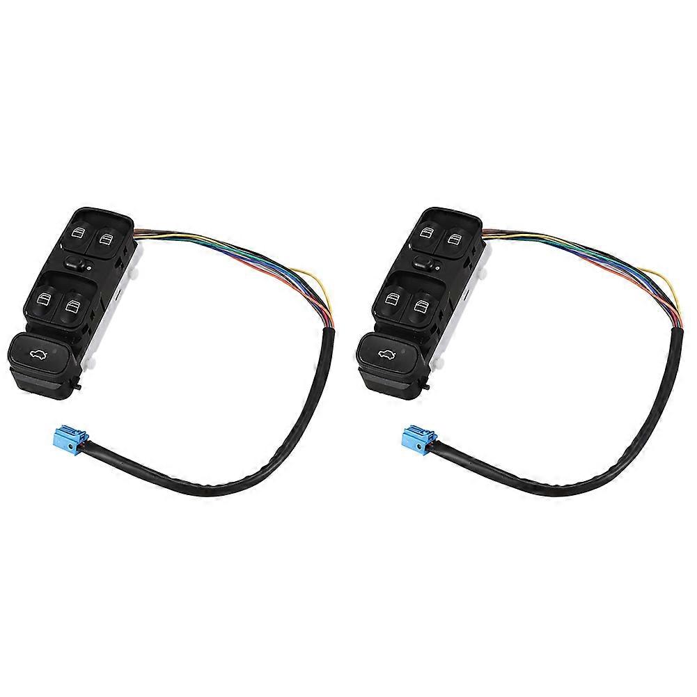 2X A2038200110 A2098203410 Window Power Control Switch Button for MERCEDES C CLASS W203 C180 C200 C