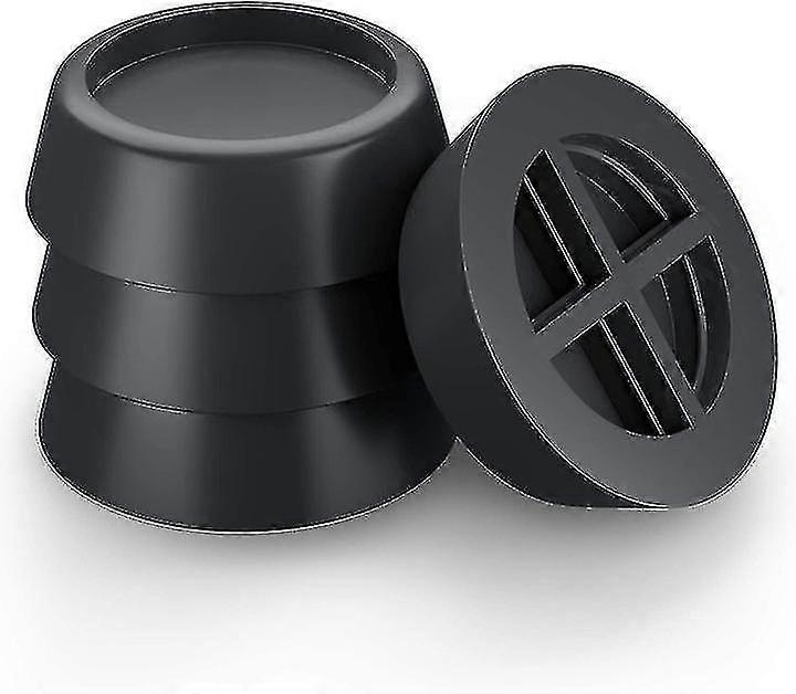 Washing Machine Shock, Universal Shockproof Rubber Cushion For Washing Machine And Dryer - Black