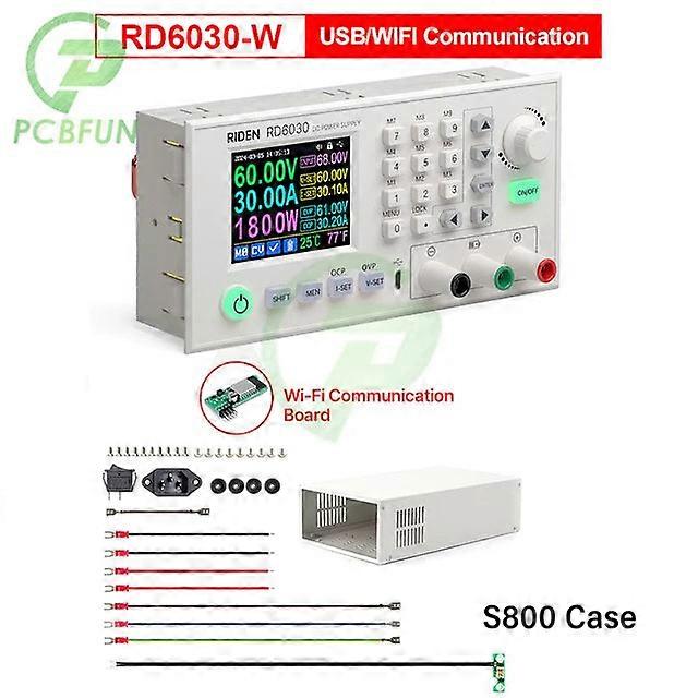 Rd Rd6030 Rd6030w 60v 30a Dc Voltage Regulator Digital 12v/36v/48v/60v Adjustable Battery Charger