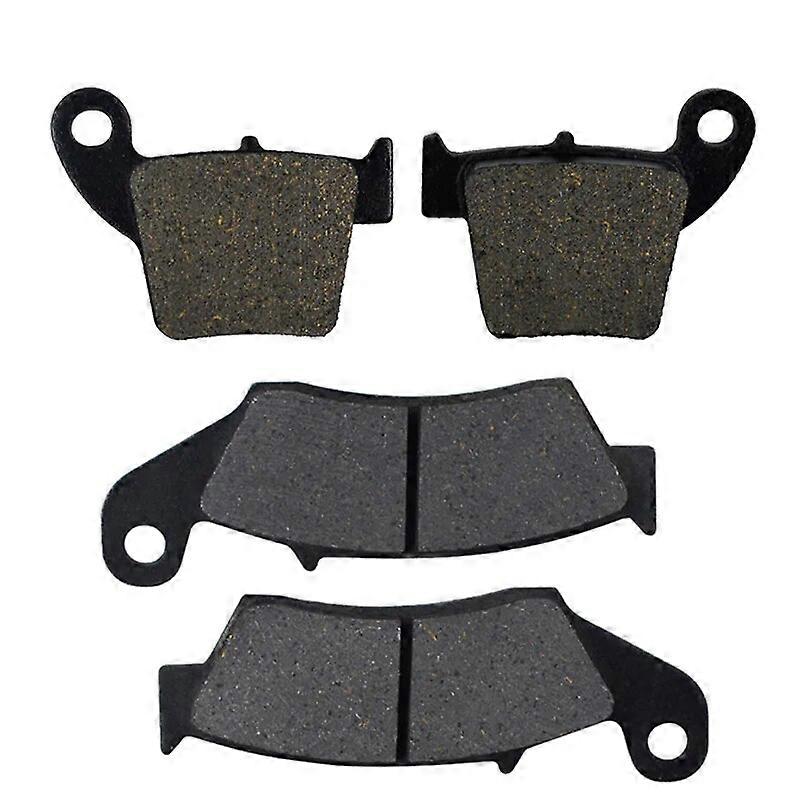 Motorcycle Front Rear Brake Pads For HONDA CRF250R CRF250X 2004-17 CR125R CR250R CR125 CR250 R 02-07 CRF450R 02-16 CRF450X 05-17