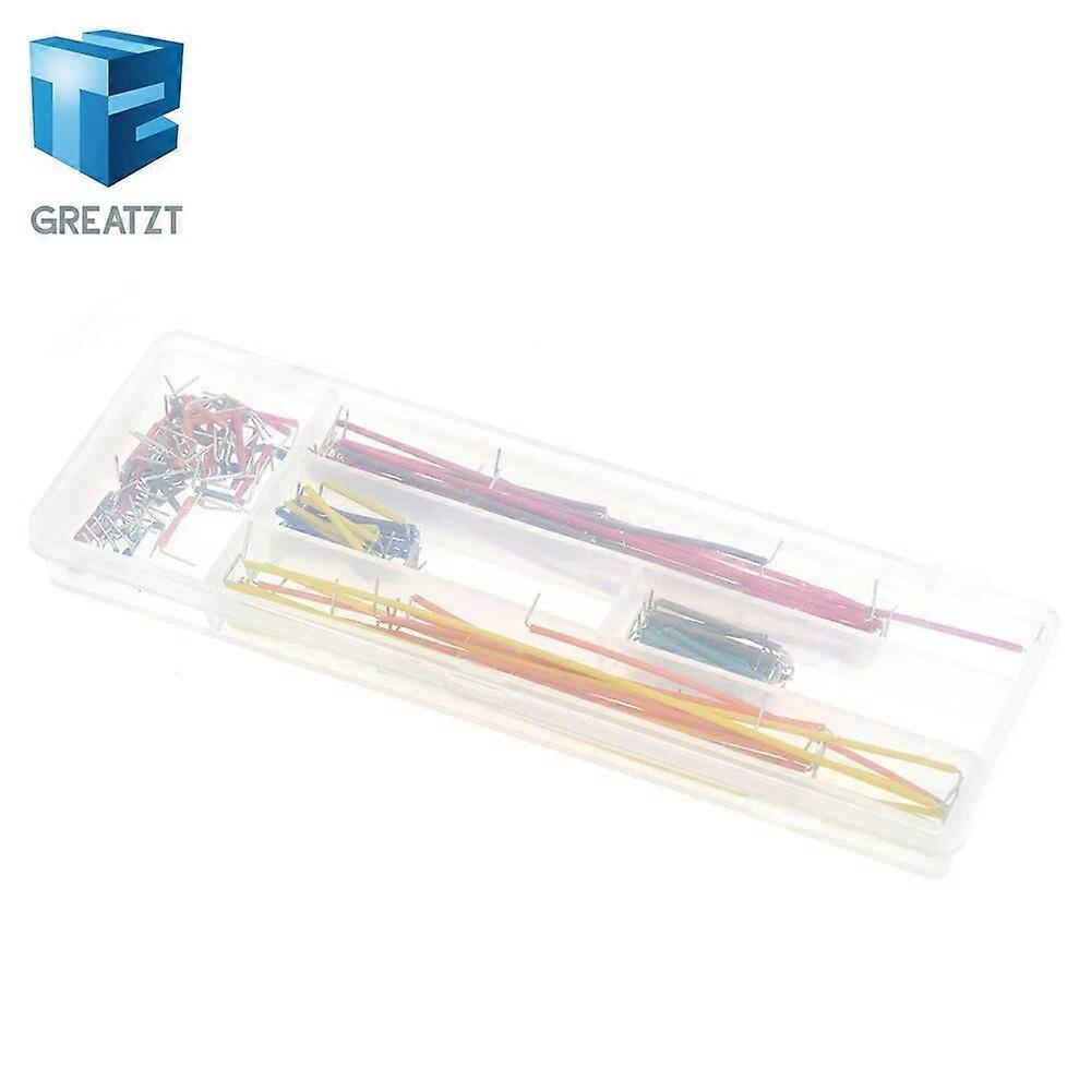 140pcs U Shape Solderless Breadboard Jumper Cable Wire Kit For Arduino Shield For raspberry pi Drop