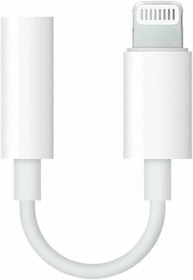 3 Stück Apple Lightning auf 3,5 mm Kopfhörerbuchse Adapter