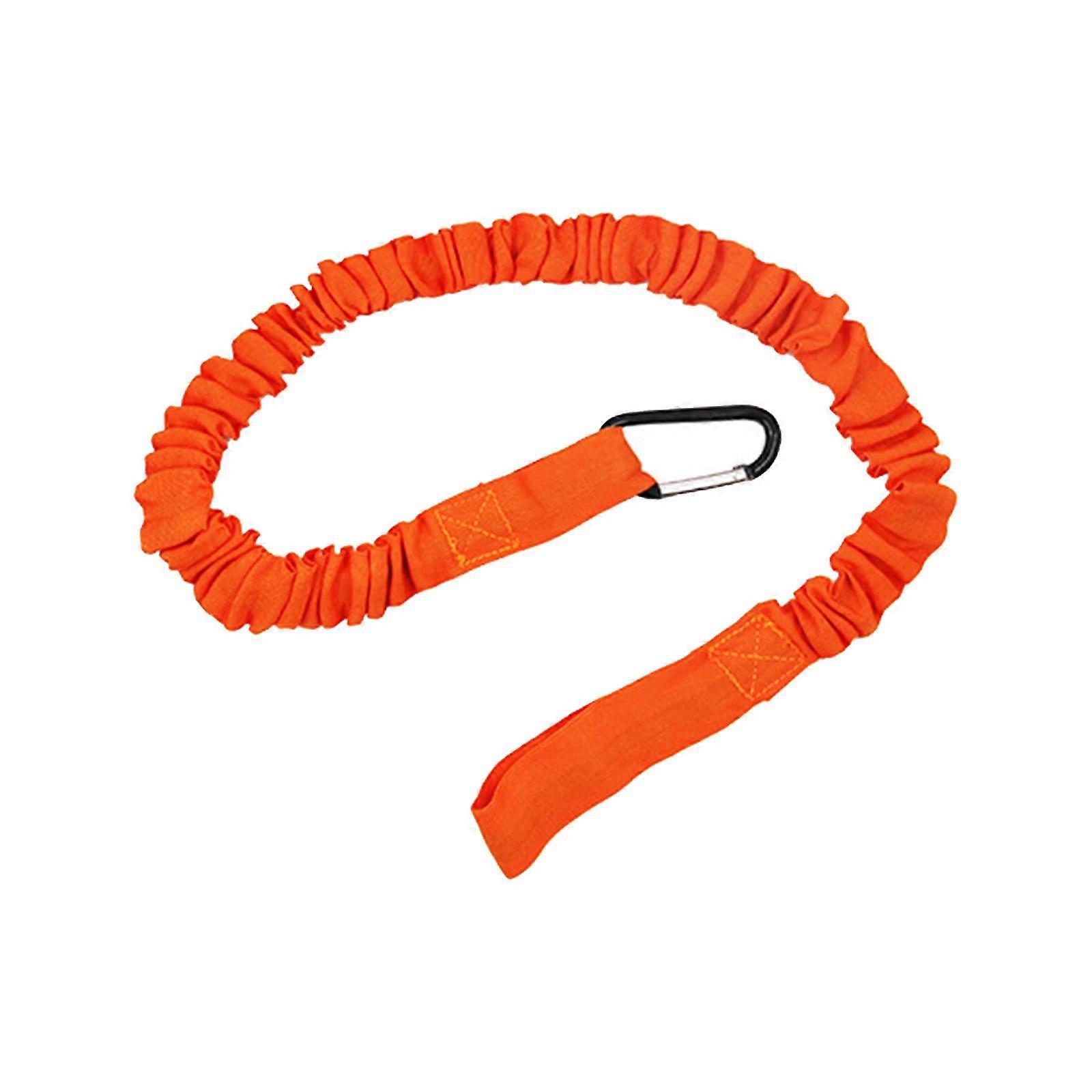 Kayak Paddle Leash Tether Leash Tool Lanyard for Kayaking Surfboard Canoeing Orange