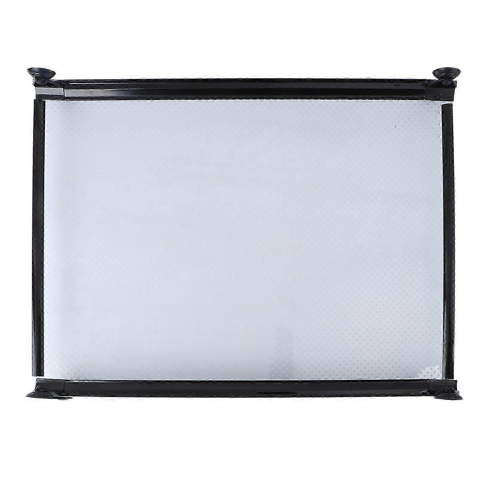 Rubber Suction Cup Plastic Aquarium Fish Tank Support Internal Filter Divider (Black)