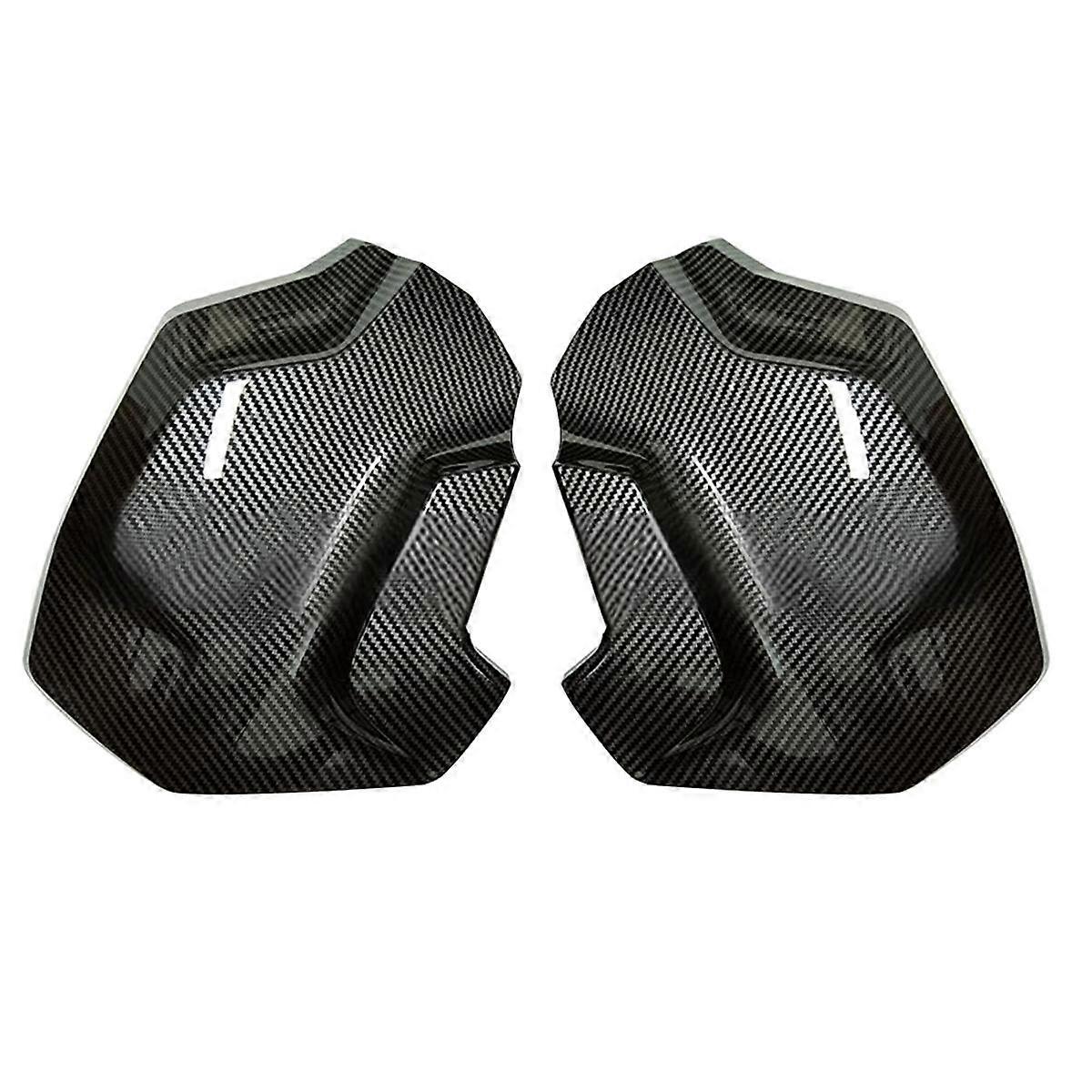 واقي غطاء حماية جانبي لخزان المبرد للدراجات النارية للطيور المائية R1250GSADV 2018-2024 ألياف الكربون