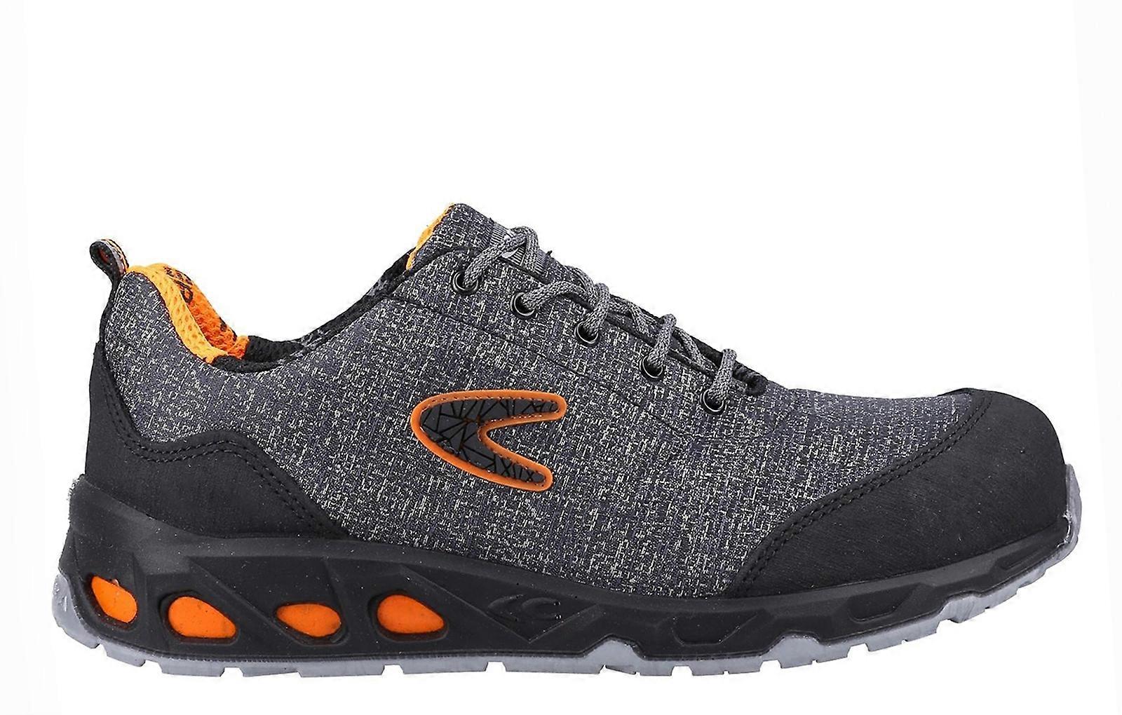 Cofra Reconverted S1P SRC Safety Trainer Grey/Orange