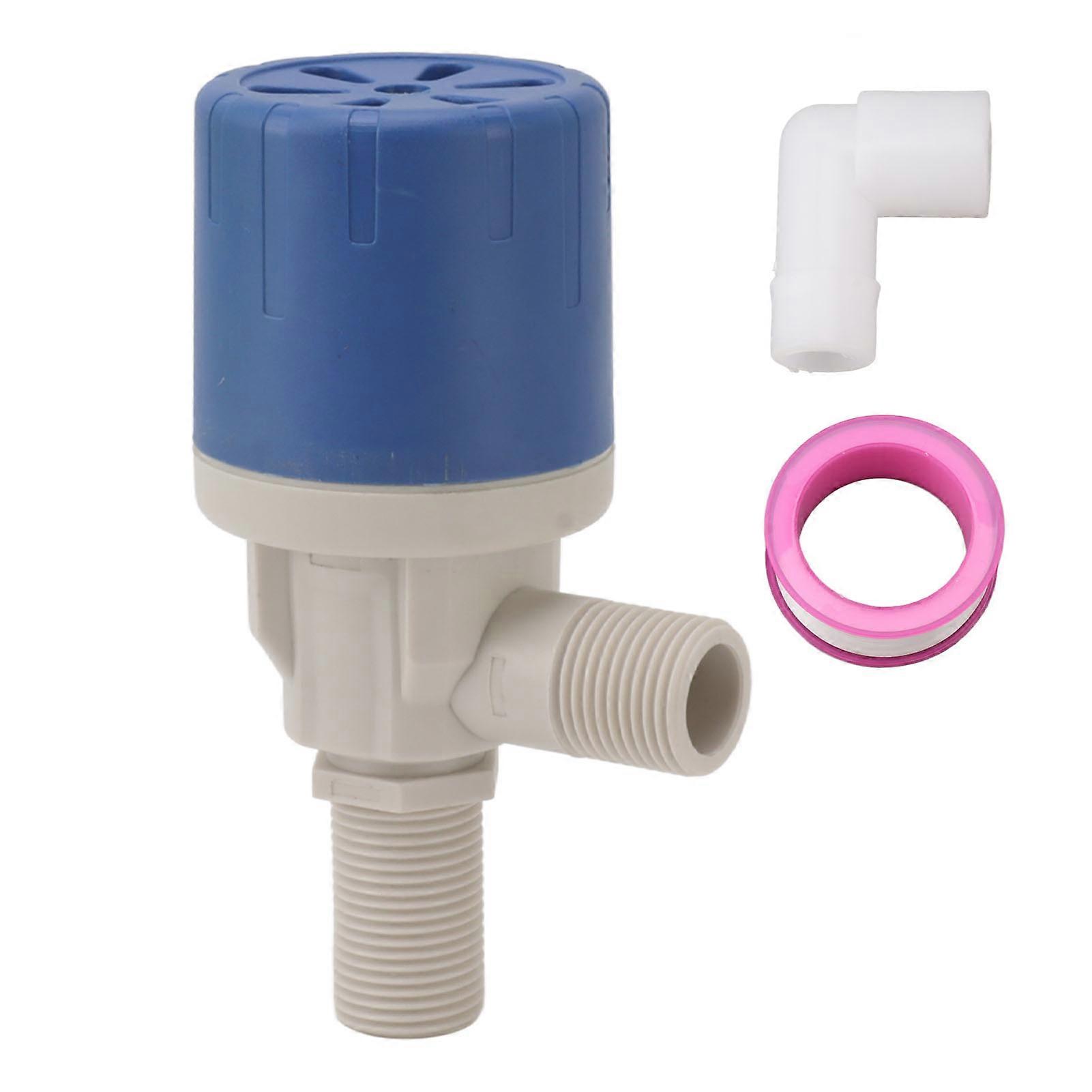 Automatic Water Level Control Valve G1/2 Male Thread Float Valve for Incubator Water Tank Tower Swimming Pools Livestock Water Trough Inlet