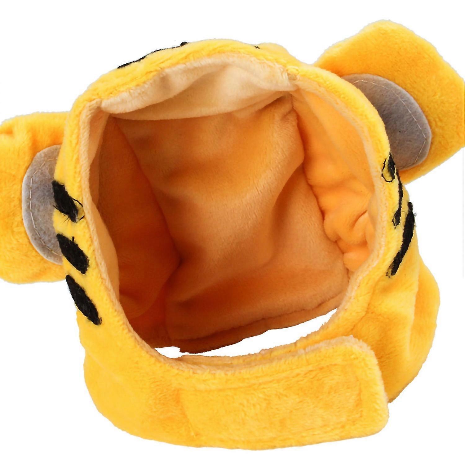 Pet Hat Light Weight Polyester Soft Comfortable Portable Cute Cat Cap for Cats Dogs Tiger