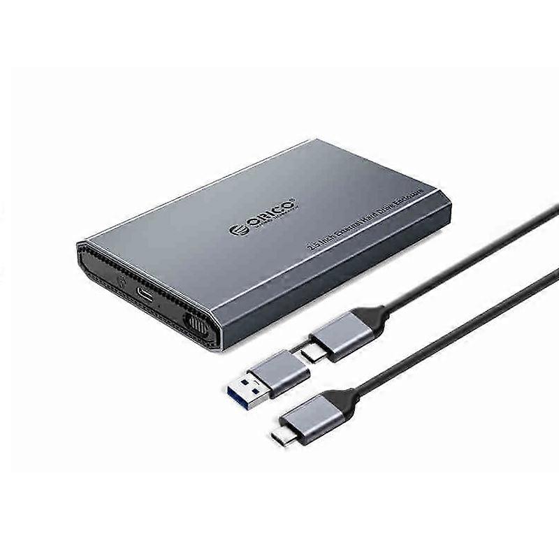 ORICO DD25 C3 2,5 Zoll Typ-C auf Typ-C und USB Mechanisches SSD-Gehäuse