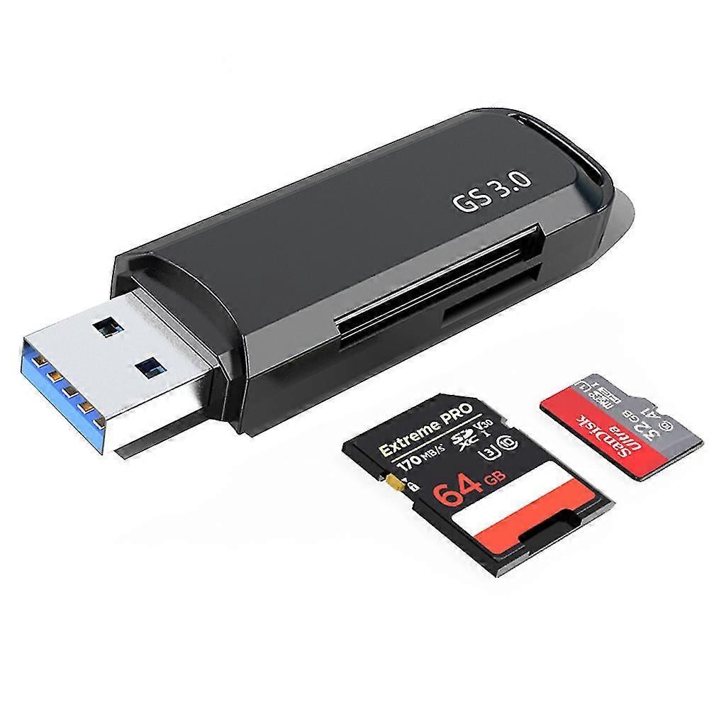 C307 Usb 3.0 Portable Card Reader For Sd,sdhc,sdxc, Microsd,microsdhc