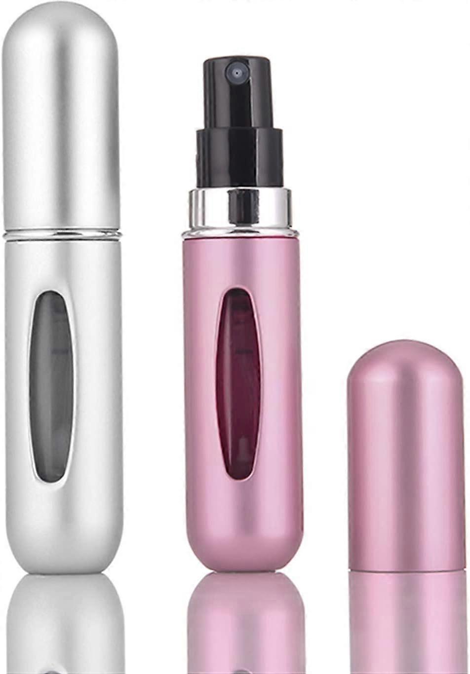 5ML Portable Refillable Fragrance Atomizer Spray Bottle (Pink) 1 Piece