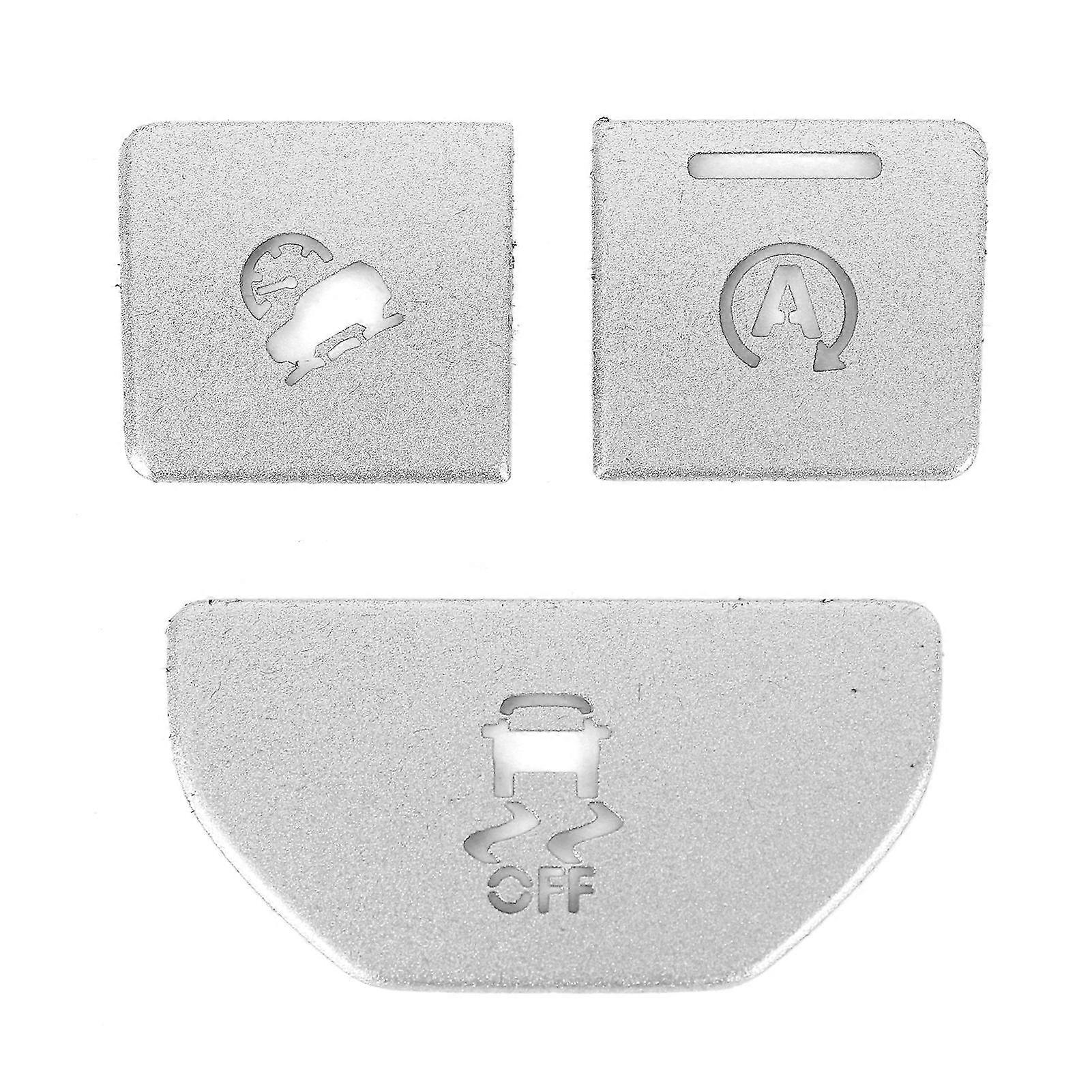 Land Rover Range Rover Evoque 2014-2019 Central Control Button Sticker Set (3pcs)