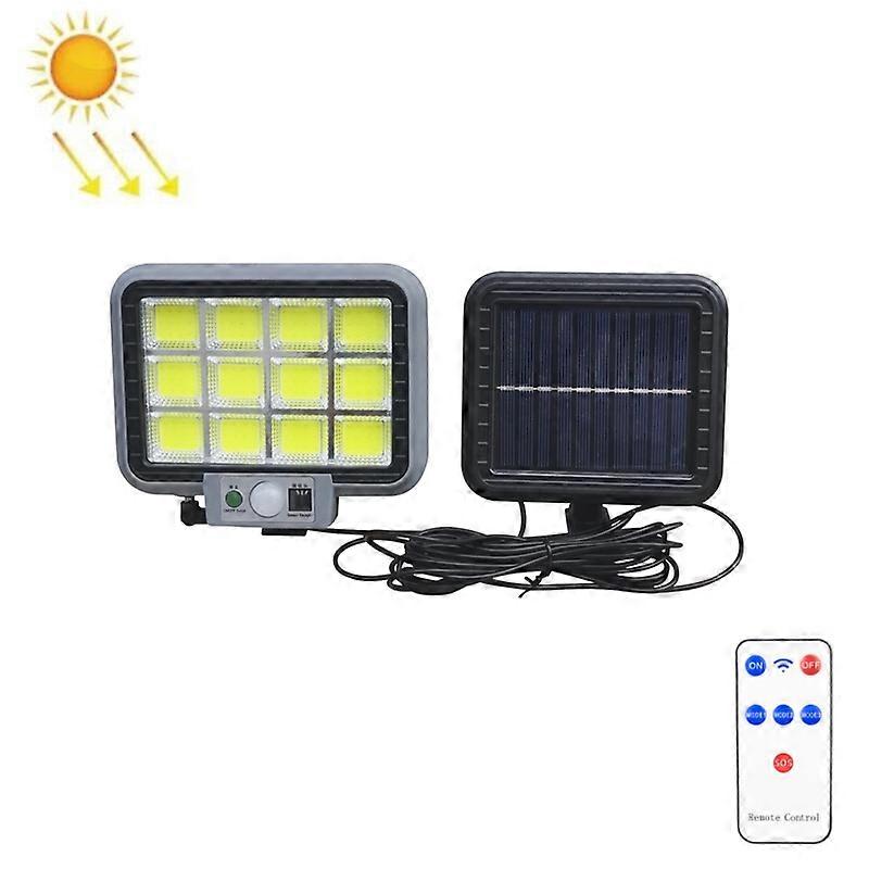 12 x 12 COB Solar Split Type Smart Sensing Wall Light 12 x 12 COB