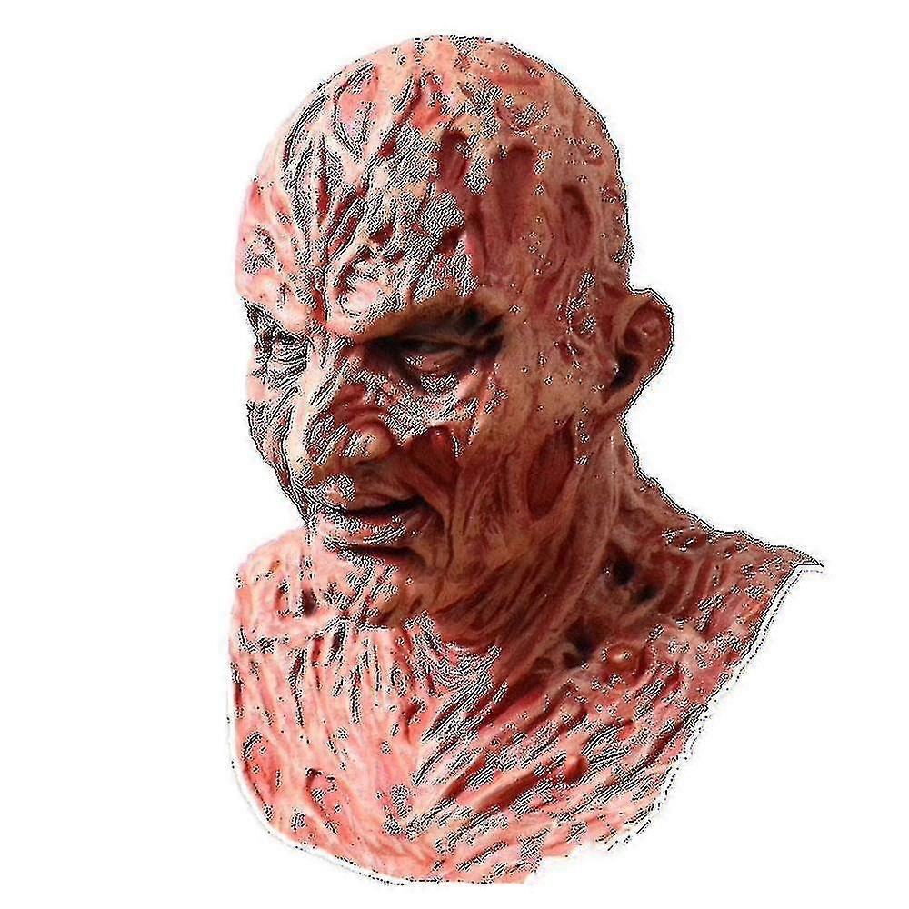 Freddy Krueger Gloves Mask Halloween Props Adults Men's Horror Scary Costume
