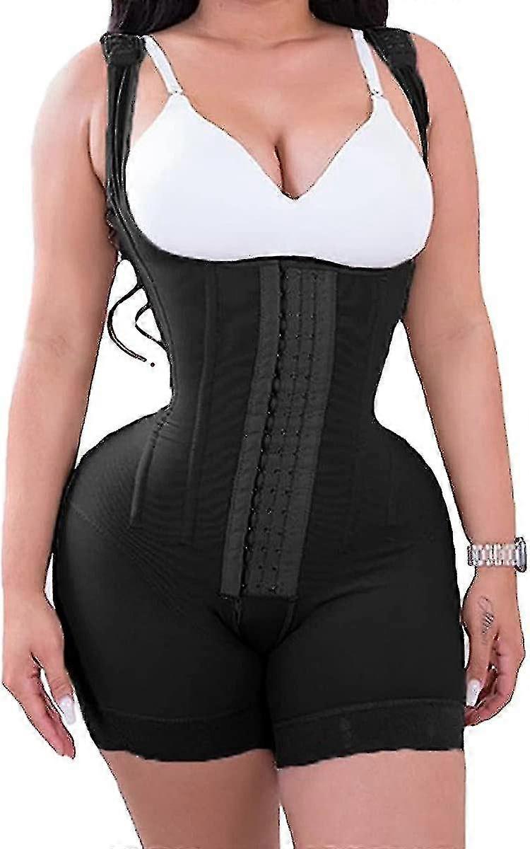 여성용 Shapewear 배 조절 Fajas Colombianas 바디 수트 수술 후 압박 의류 허리 트레이너-ZZY