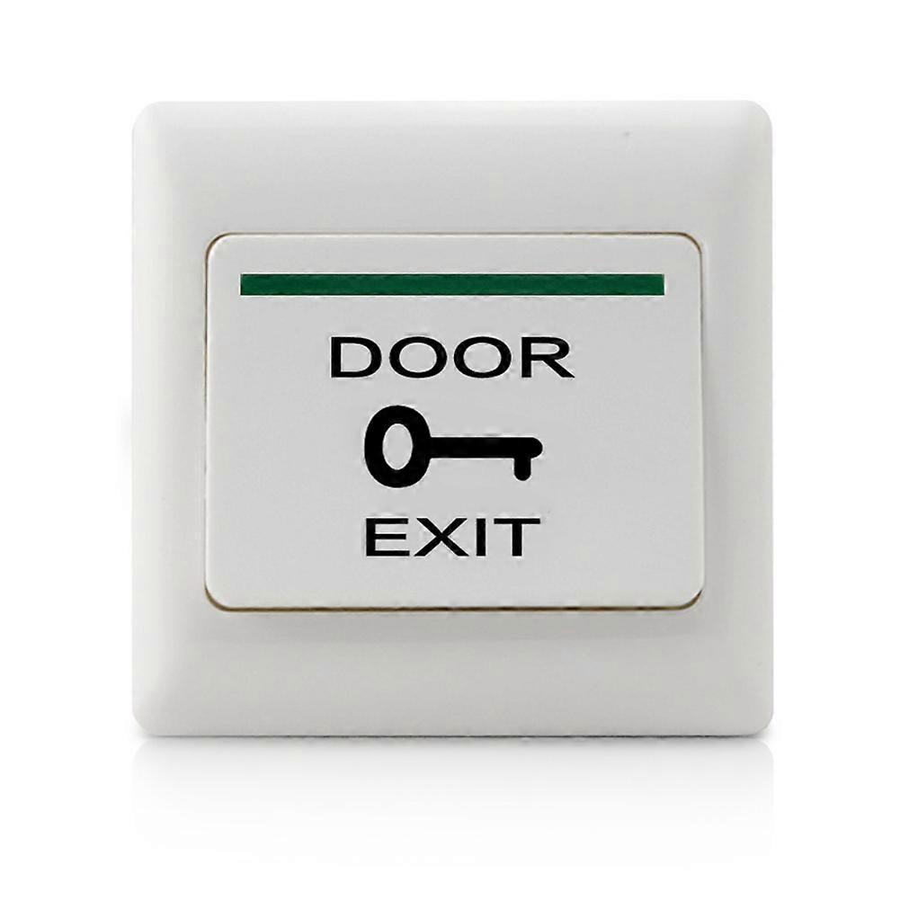Door exit button release button switch for electronic door lock