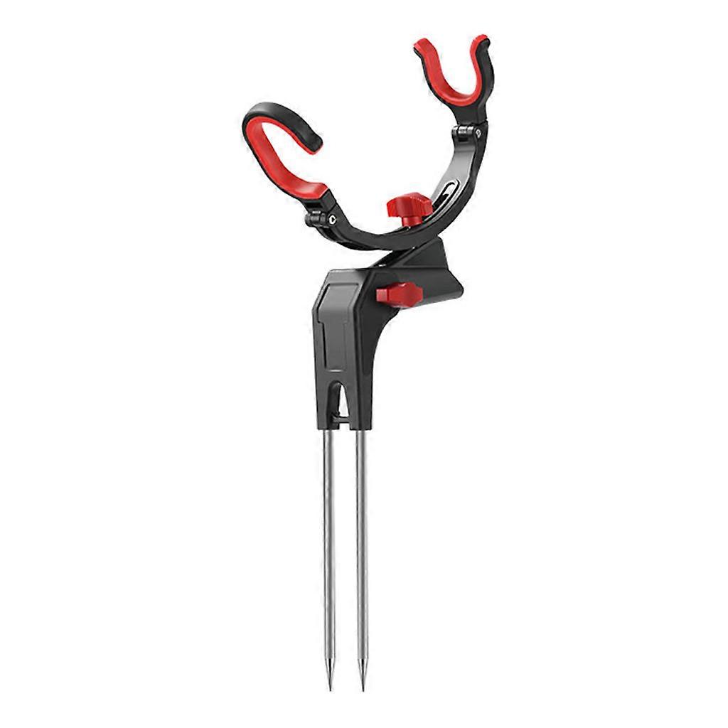 Foldable Bracket Fish Rod Rack Stand 360 Degree Adjustable Fix Pole Rack Stand