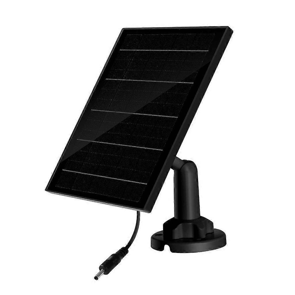 4W Solar Panel for Hunting Cameras with 6V Output 3.5x1.35mm 4000mAh Battery