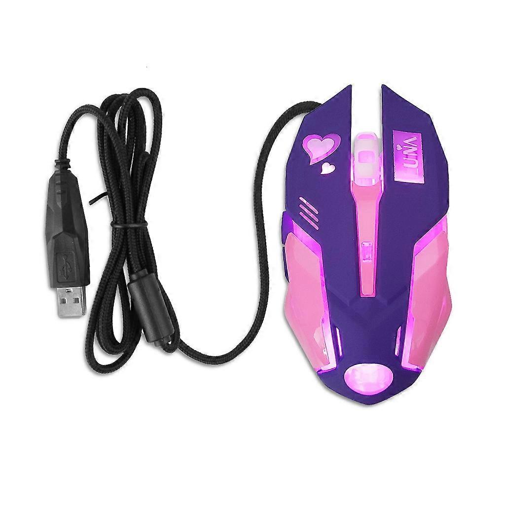 Mouse per computer, mouse da gioco, mouse da gioco ergonomico con cavo, 3200 DPI