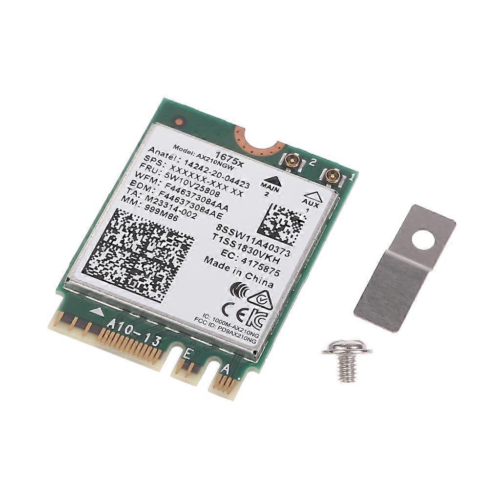 M.2 NGFF Wireless Network Card 2.4G/5G/6G Wifi Card Bluetooth 5.2 802.11ax