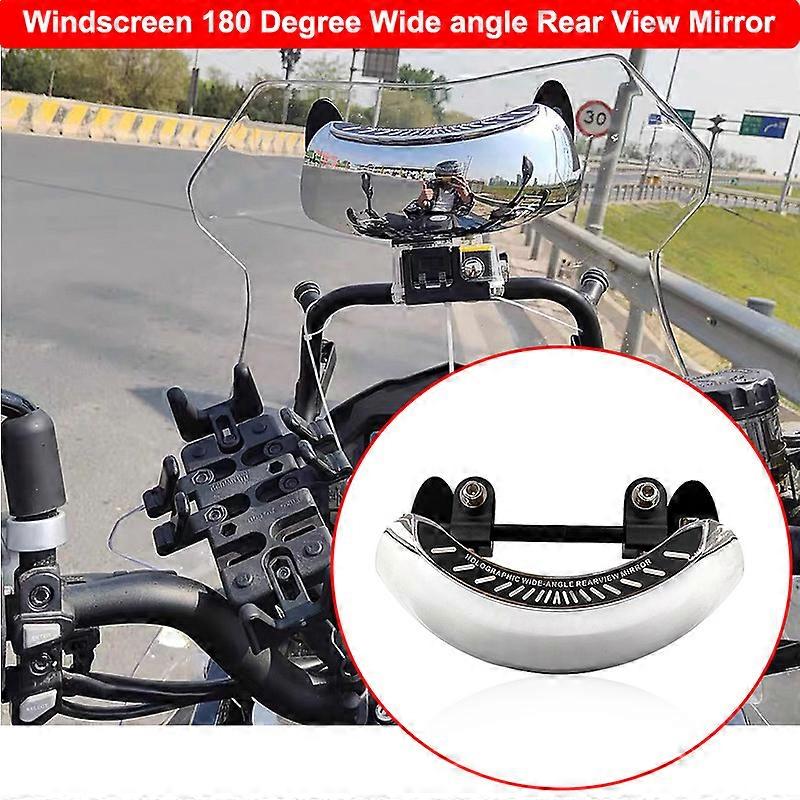 Fit For BMW F900R F900XR F 900R F 900XR F 900 R XR Motorcycle Windscreen 180 Degree Blind Spot Mirror Wide Angle Rearview Mirror
