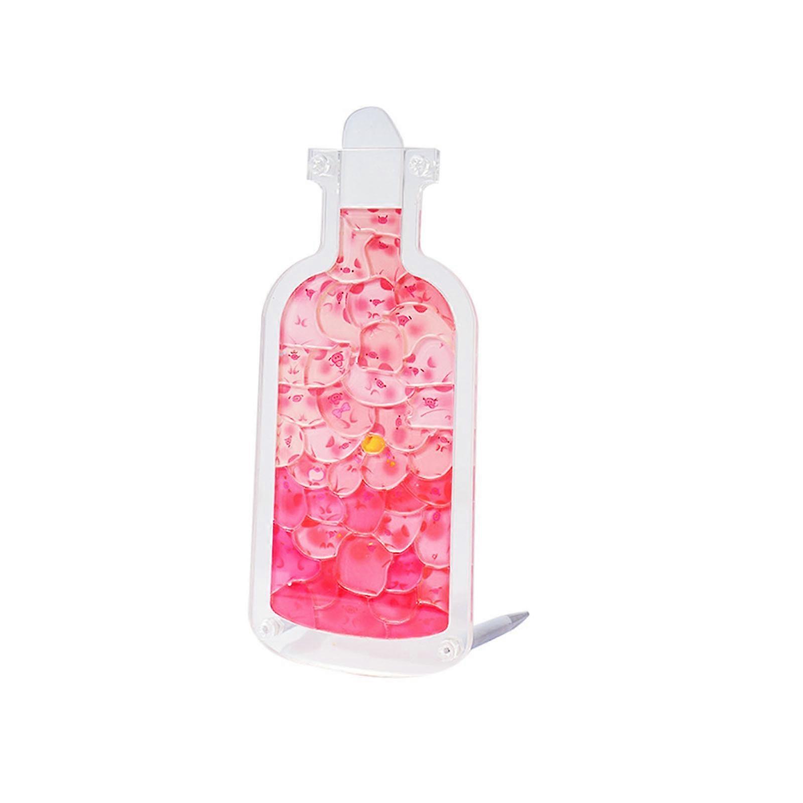 Irregular Cute Animal Creative Puzzle Acrylic Bottle Standee Puzzle Set DIY Jigsaw Puzzle Cute Pig Duck Cat
