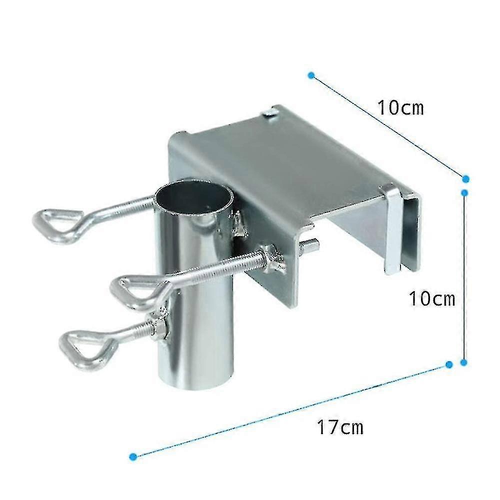 Parasol Holder For Rectangular Railings Parasol Stand Adjustable Use