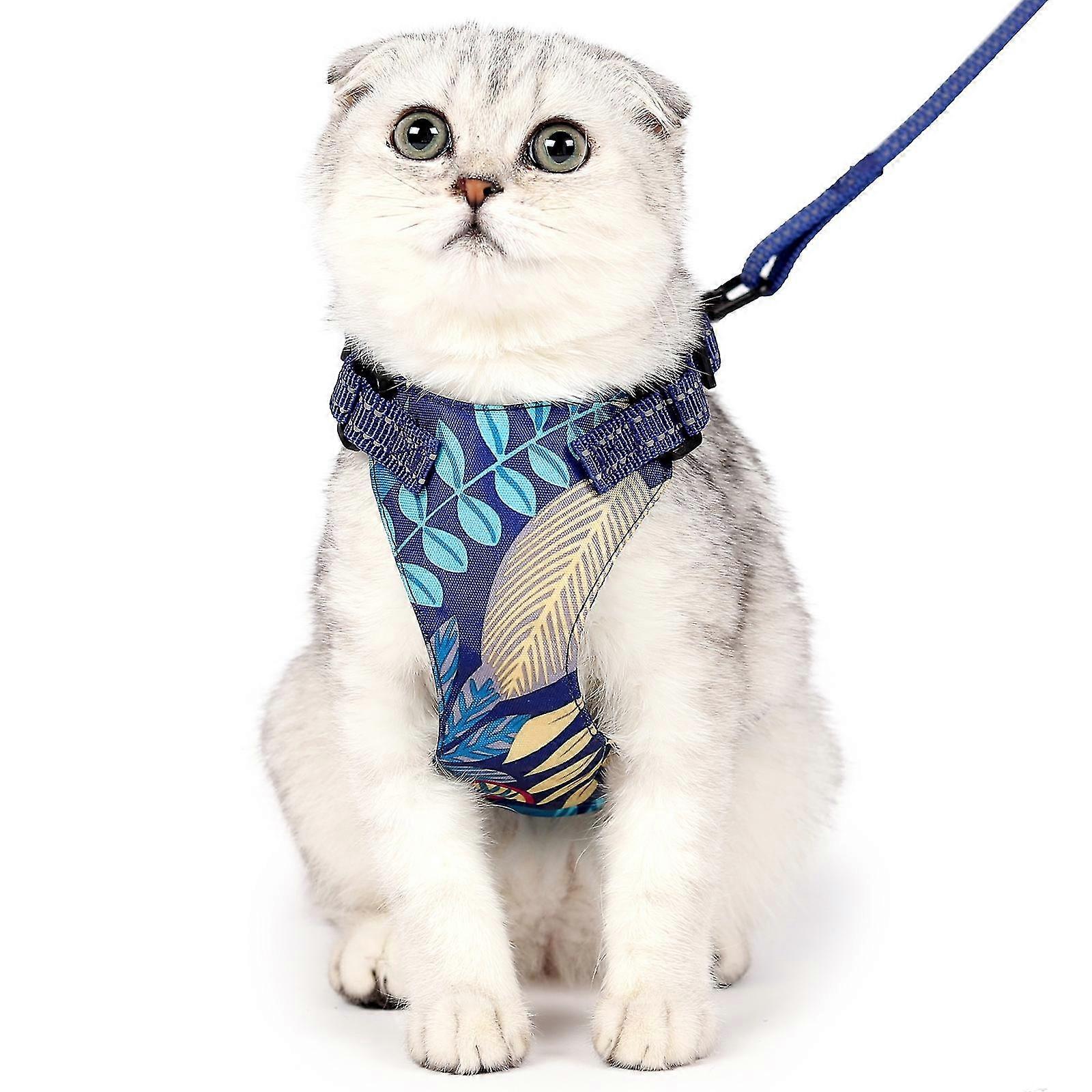 猫のトラクションロープアンチブレークオフハワイ猫チェストハーネス