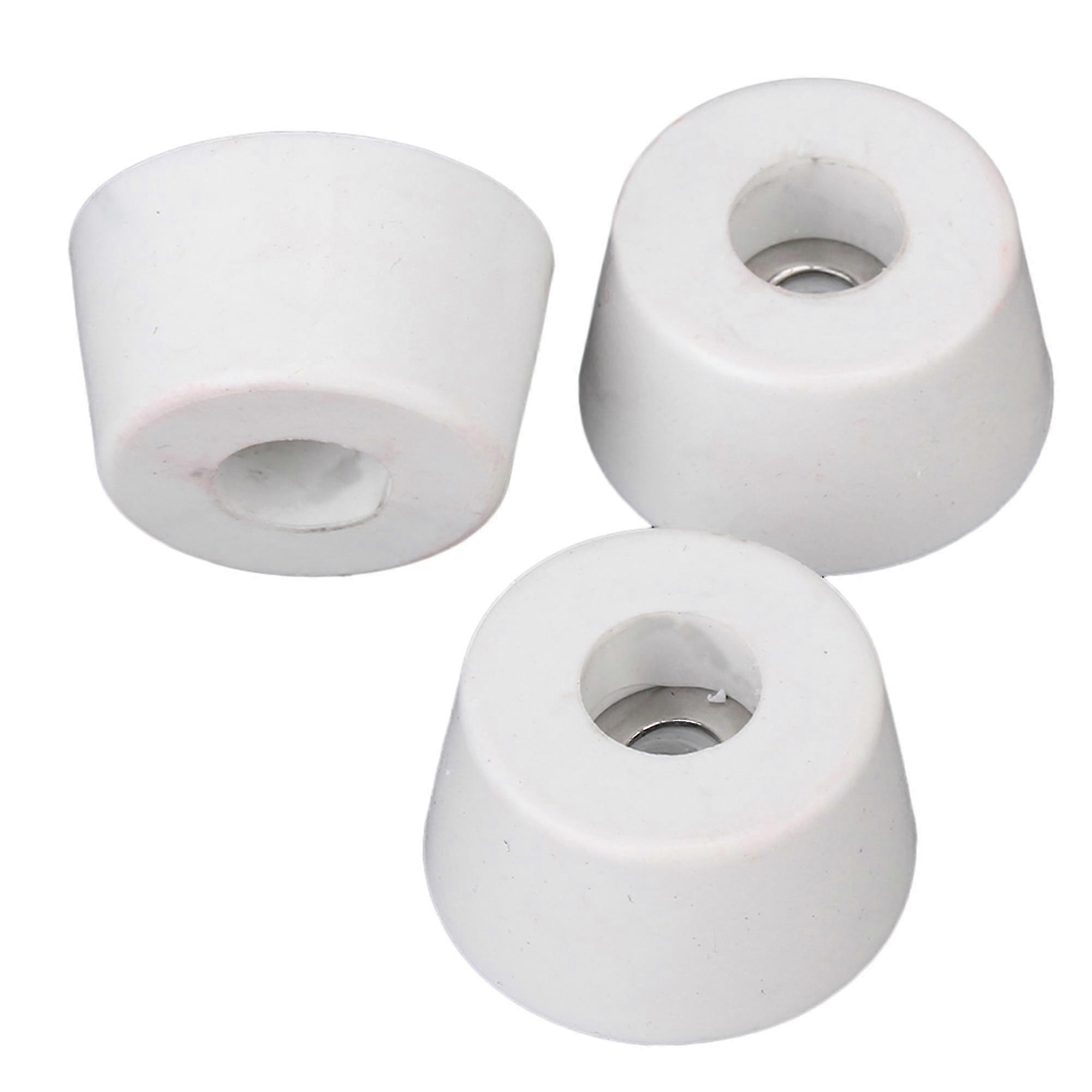 10pcs άσπρος λαστιχένιος αντιολισθητικός προφυλακτήρας μαξιλαριών επίπλων γραφείων επίπλων 25x20x13mm